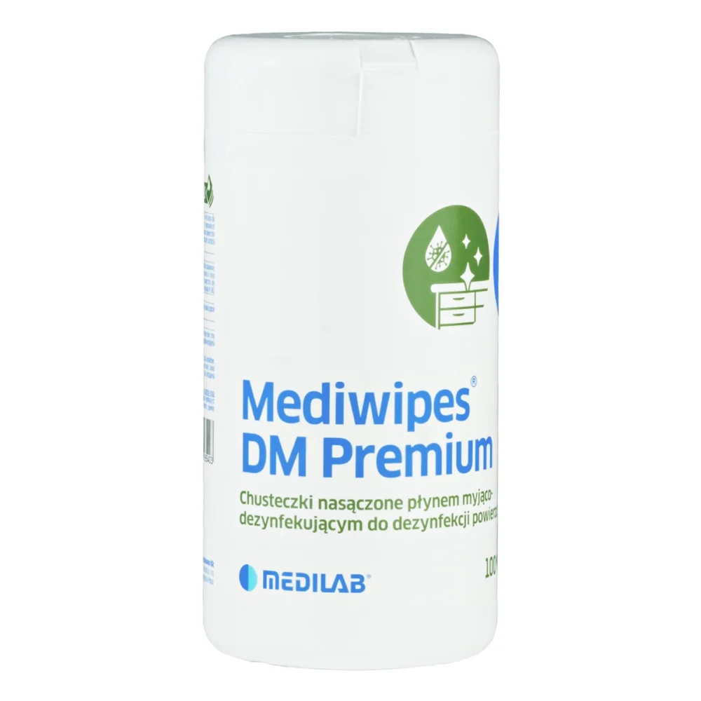 Chusteczki do dezynfekcji Mediwipes DM Premium - Tuba